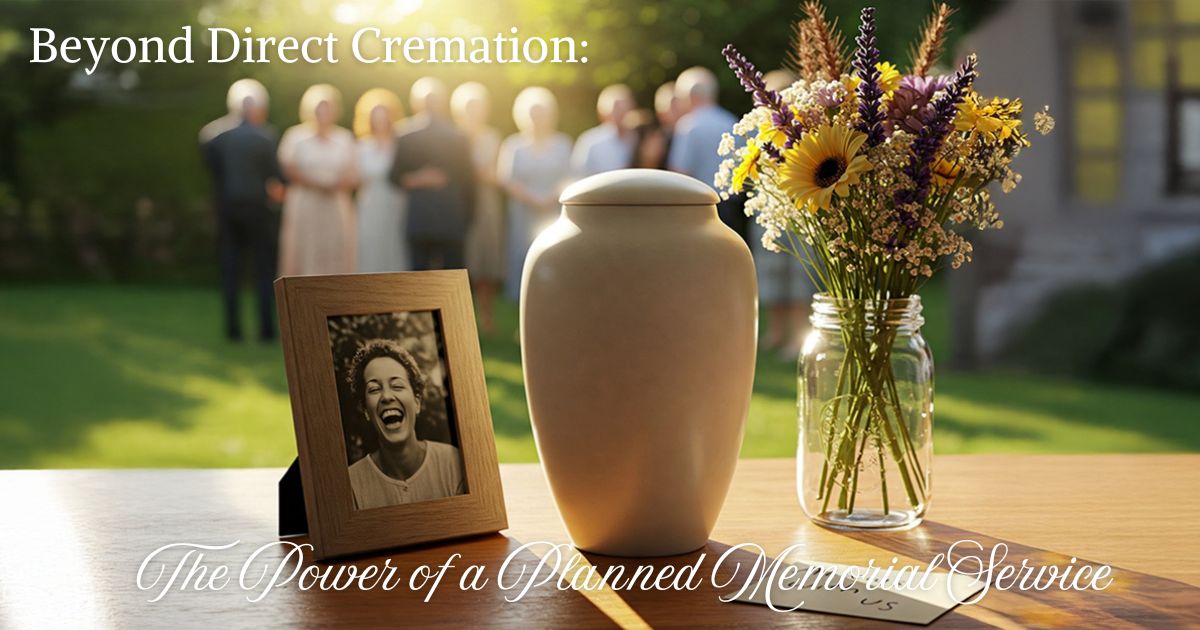 Beyond Direct Cremation: The Power of a Planned Memorial Service
