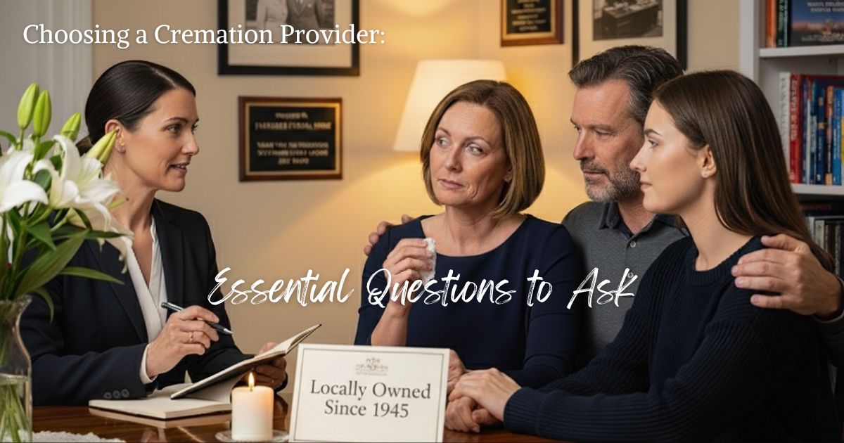 Choosing a Cremation Provider: Essential Questions to Ask